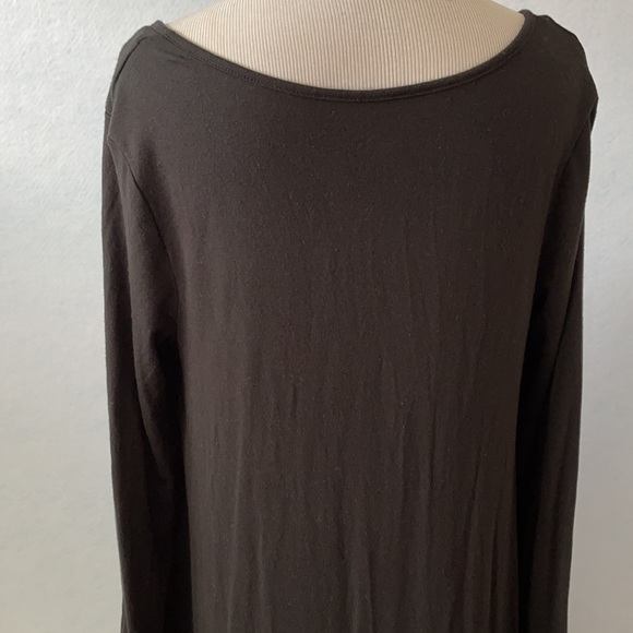IsabelMaternity LongSleeve T-Shirt Snap FrontDress - Picture 8 of 12